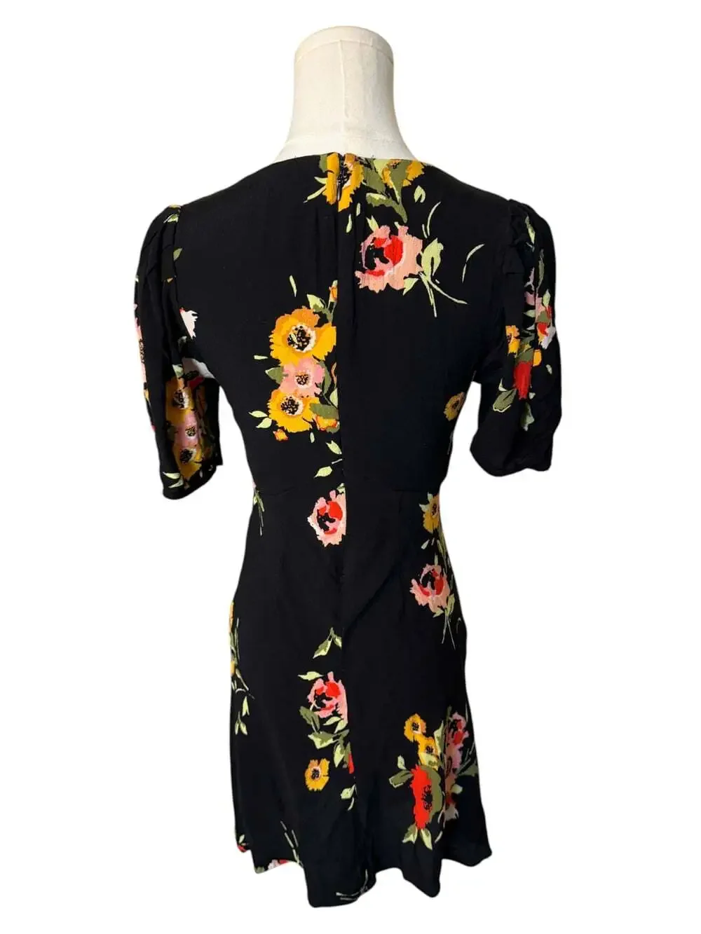 Free People Neon Garden Mini Dress